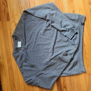 Frank and oak grey crewneck
